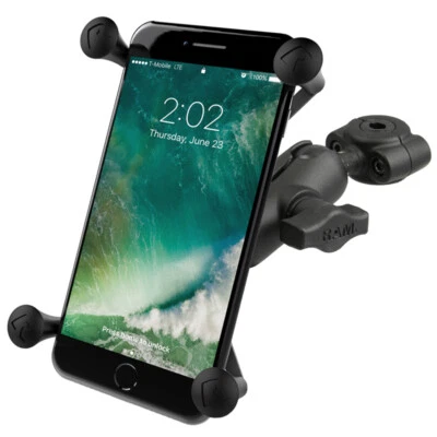 RAM Torque Short Mount f/ Mini Rail 3/8" - 5/8" Diameter for Plus Size Phone GPS