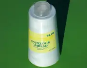 OVERLOCK THREAD SPOOL 100% SPUN POLYESTER 3000 YDS PRICED SEW RIGHT WHITE