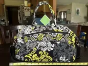 VERA BRADLEY Weekender Travel Bag Retired Baroque Carry On Shoulder Strap NWT