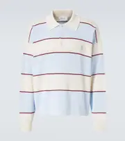 [McQueen] McQueen Skull striped polo shirt AU 93 multicoloured