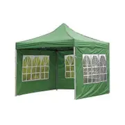 Party Tent Foldable Waterproof Outdoor Surround Cloth Tent Green