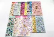 Sanrio Character Sticker bulk sale 14-Sheet Set/Kitty,Kuromi,My Melod,etc NEW