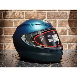 任我行騎士部品 AGV K6 素色 Petrolio Matt 消光石油綠 全罩式安全帽 K-6