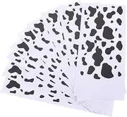 Operitacx 10 Sheets DIY Cow Pattern Epoxy Sticker Phone Case Decal Safe Phone Case Accessory
