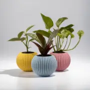 Vertical Stripes Planter | Vertical Stripes Pot | Kids Striped Planter