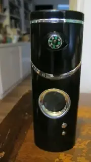 Torch Flashlight w/ Head that turns 360 Degrees. Black.