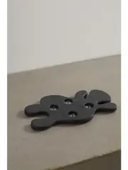 [MARLOE MARLOE] MARLOE MARLOE - + Net Sustain Nest Stoneware Candle Holder - Black - One size One size Black