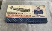 WWII Era 1941 Plane Model Kit SF-73 Cleveland Designed Supermarine "Spitfire"