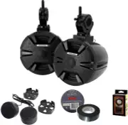 Alpine SPV-65-SXS 6-1/2" Speaker pods + Mobile Bracket, Tweeter, Electrical Tape
