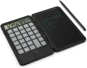 AAGES Calculator, Standard Function Desktop Calculator 6.5" LCD Writing Tablet