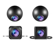 360° Panoramic Camera Car Wired HD Dash Cam Waterproof Reversing Assist Camcorde (for: NSU)