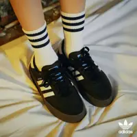 在飛比找蝦皮購物優惠-Adidas Sambarose 焦糖底 鬆糕底 增高 厚底