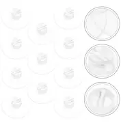 12 Pcs Light Clips Window Fixing Suction Cup Wire Organizer Cable Cups