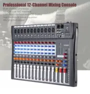 NEW Ammoon 12 Channel Professional Sound System Studio Audio Mixing Console NIB