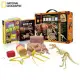 NATIONAL GEOGRAPHIC國家地理科學盒子:重現霸王龍科學玩具書EA0002成為考古學家-恐龍化石暴龍化石