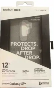 SAMSUNG GALAXY S9+ SMOKEY BLACK PROTECTIVE CASE Tech 21