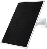 Solar Panel, Shingled Monocrystalline Photovoltaic Panel 15W/5V Security Surveillance Camera Solar Expansion Board Outdoor for RV, Camper, Vehicle, Caravan