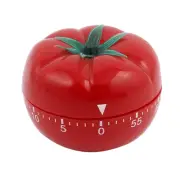 2.5x2.5x1.7-Inch 60 Minutes Mechanical Kitchen Tomato Timers Durable Plastic