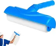 Générique Painting Roller Brush, 10 Inch Paint Tool, Anti-Splatter Design, Comfortable Grip Handle, Sturdy Foam Roller, Ideal for Furniture, Doors, Cabinets and Home Improvement Projects
