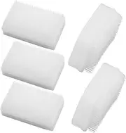 Happyyami Wilbarger Sensory Brushes Set 5 Pcs Bath Scrubber Detangler Brush Shower Scalp for Sensory Integration Therapy