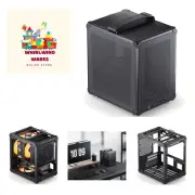 Mini ITX Handled Mesh PC Case, Simple Compact Desktop Chassis, SP MB mini-ITX...