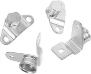 Gatuida 4pcs Tailgate Hinge Kit for Pickup Trucks Tailgate Replacement Hinges Easy to Install Vehicle Appearance
