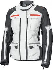 Held Carese Evo GTX Ladies Motorcycle Textile Jacket, grey-red, Size 2XL for Women Grey Red