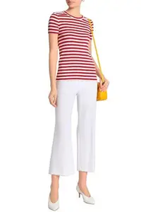 在飛比找Yahoo!奇摩拍賣優惠-法國PETIT BATEAU Striped cotton-