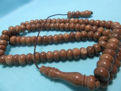 kaka coco kuka payer beads- Komboloi-Tasbih-Masbah 99 beads النارجيل