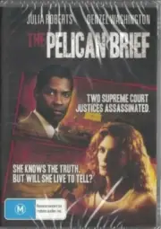 The Pelican Brief DVD Julia Roberts Denzel Washington New Australian Release