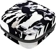 Period Bag,Sanitary Napkin Storage Bag,Animal Texture Abstraction,Tampon Holder for Purse