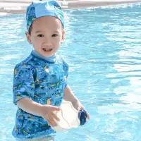 在飛比找momo購物網優惠-【Splash About 潑寶】嬰兒 尿布褲 連身 防曬 