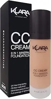 CC Cream 8 in 1 Mineral Foundation With Free Sponge