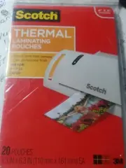 Scotch Thermal Laminating Pouches