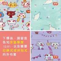 在飛比找Yahoo!奇摩拍賣優惠-【外布套】雙人5尺/ 乳膠床墊/記憶/薄床墊專用外布套【D9