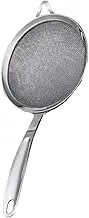 Cabilock Multi-Function Mesh Strainer Flour Sieve Convenient Kitchen Tool for Sifting Flour Cocoa Powder Millet Powder Home Accessory for Baking