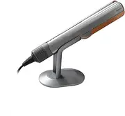Buwico Hair Straightener Holder Compatible with Dyson Airstrait, Desktop Display Stand Compatible with Dyson Airstrait Straightener, Desktop Organizer Compatible with Dyson Hair Drye (Silver)
