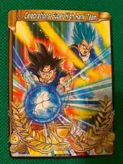 2019 Dragon Ball Super Celebrations Super High Rank Team Merit Card Top 16