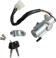 Lock Cylinder for Nissan Pathfinder 1987-1989, Ignition Switch Lock Cylinder Set with Keys 48700-75P25/48700-01G25/48700-01G26
