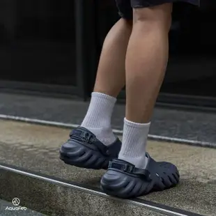 【Crocs】Echo Clog 男鞋 女鞋 深藍色 輕量 防水 波波克駱格 洞洞鞋 卡駱馳 布希鞋 涼拖鞋 2079374EA