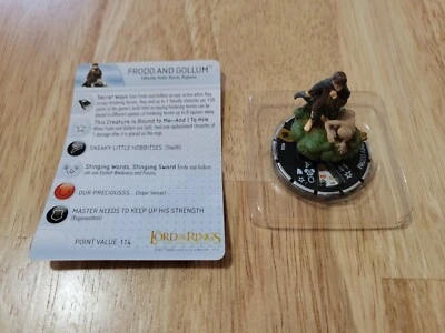 Heroclix Lord Of The Rings: Two Towers #036 Frodo And Gollum Chase (Smeagol)