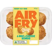 Air Fry Mac & Cheese Bombs 6 pack