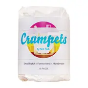 Organic Crumpets Vegan – Fresh, healthy organic delivery | Doorstep Organics - Frozen 6 pack