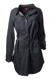 Roll Up Shirt Dress--POM-W14.31
