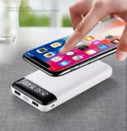 20000mAh Qi Fest Wireless Charger Power Bank Backup Battery for iPhone-Samsung