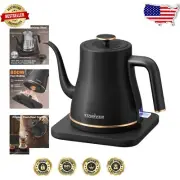 Lightweight 0.8L Electric Kettle with Gooseneck Spout & Boil Dry Protection