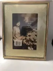 8X10 Gold Picture Frame Gold Mat for 5X7 Photo Vintage Dwk154