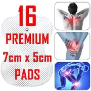 HiDow TENS EMS compatible ELECTRODE PADS - 7cm x 5cm x 16 PREMIUM PADS ⭐⭐⭐⭐⭐