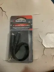 RadioShack 4" (10.1cm) Audio Y-Cable RCA Male To Dual RCA Female New!