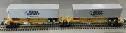 LIONEL TTUX SPINE CAR SET O GAUGE INTERMODAL w/“BUD LIGHT” TRAILERS